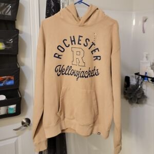 Mens '47 khaki University of Rochester CC DUSTED BOWLINE RIVER HOODIE